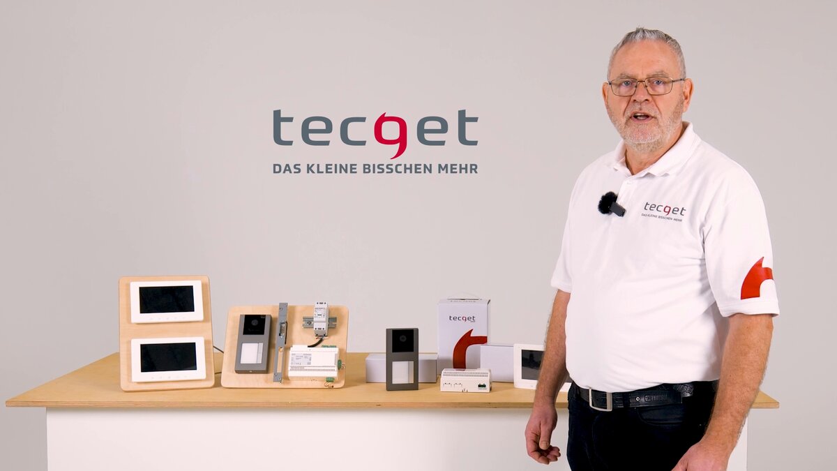 TECGET DOOR Video 1WE Set
