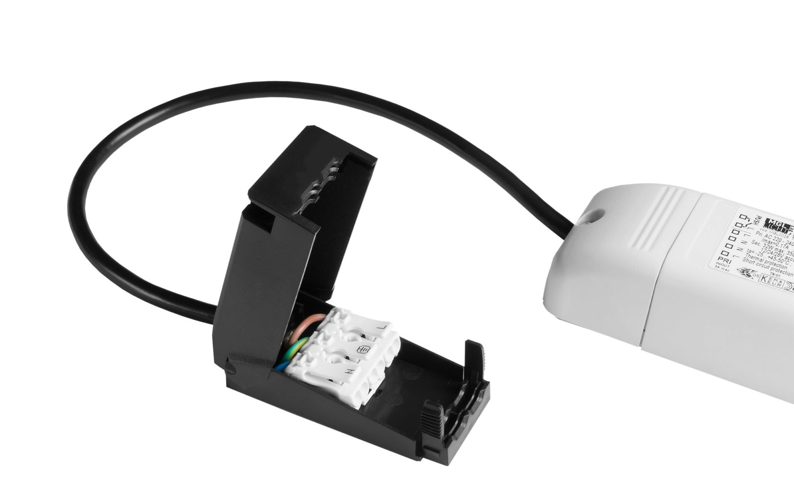 TECGET Lighting Anschluss und Durch-