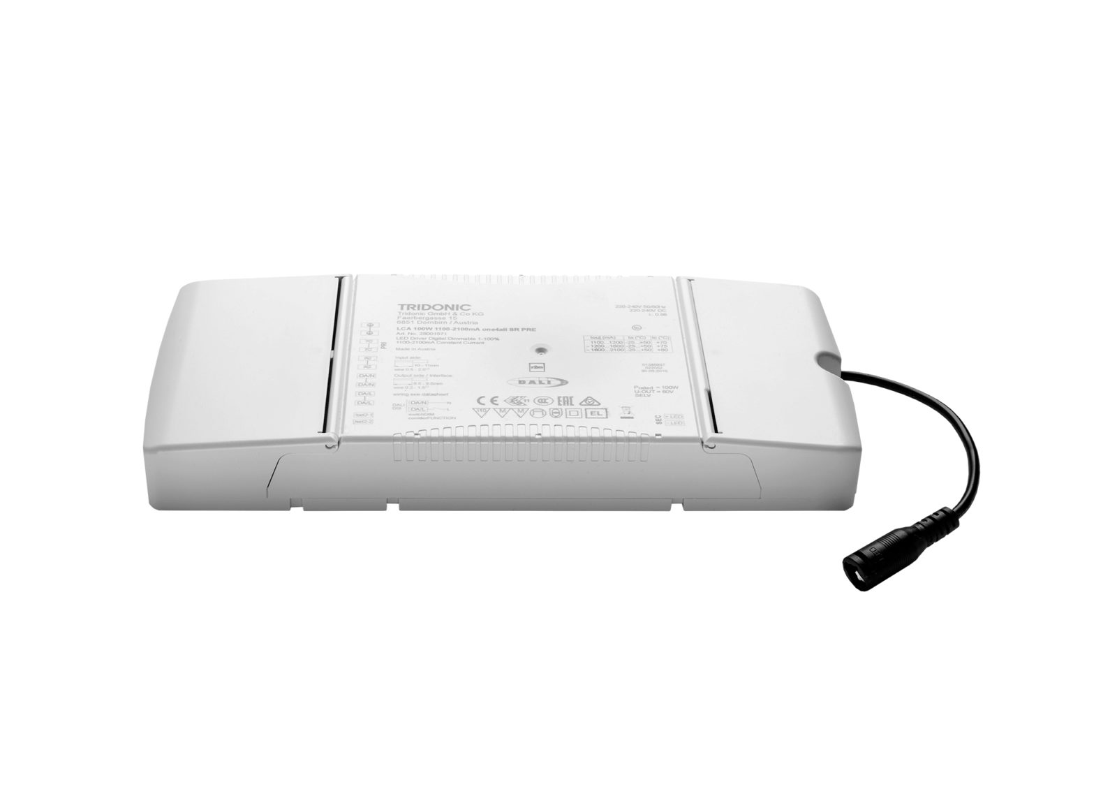 TECGET Konverter 86W 1600mA DALI