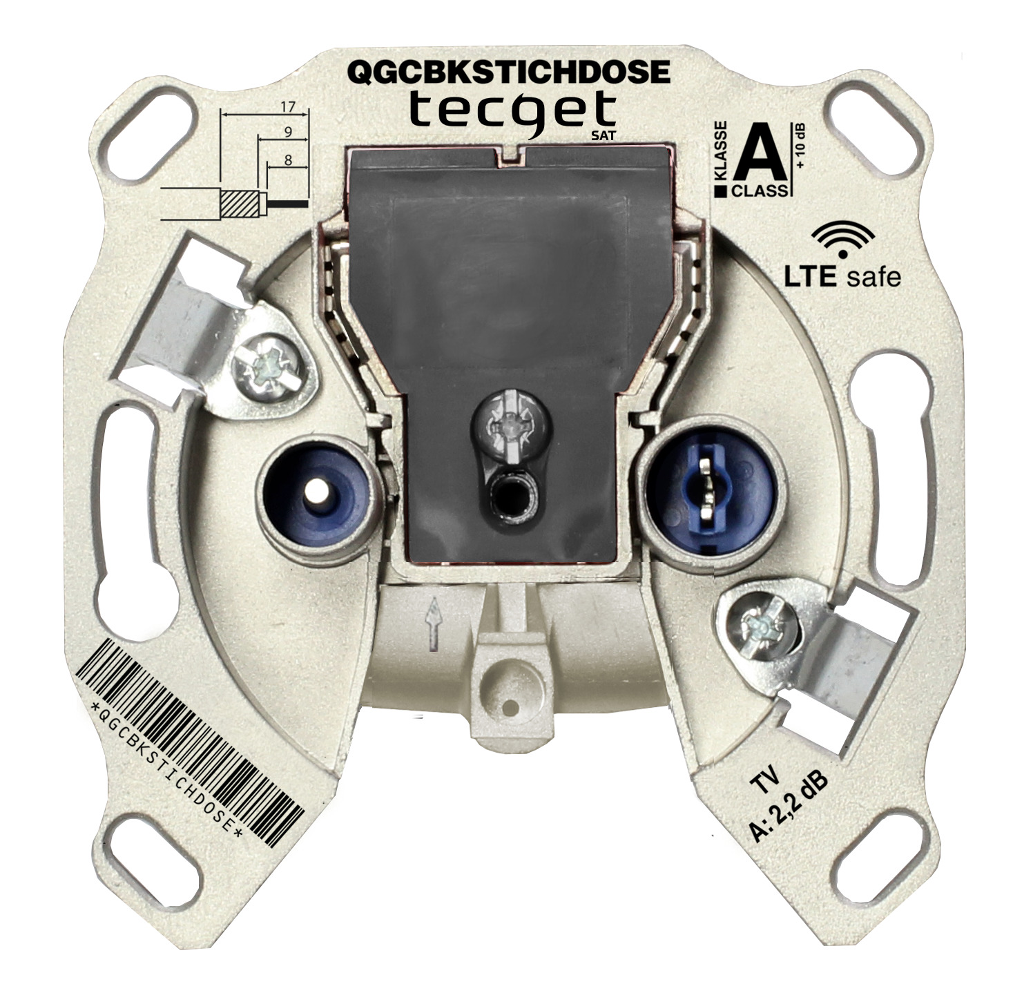 TECGET SAT BK Stich Dose LTE Safe