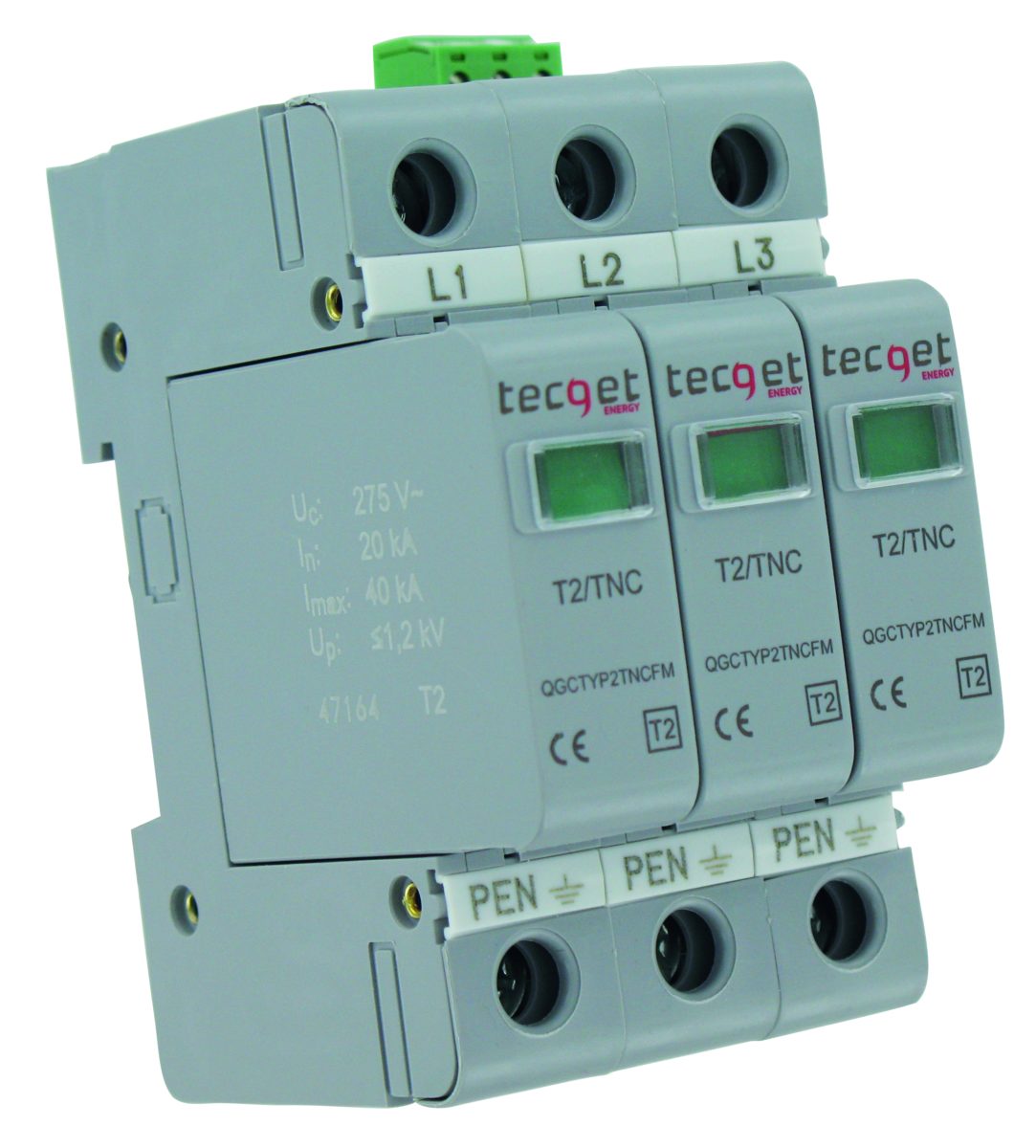 TECGET Überspannungsableiter TN-C Typ 2