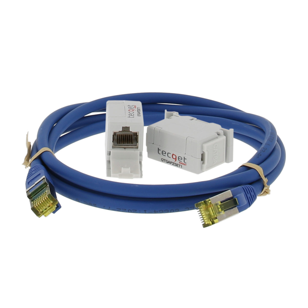 TECGET APZ Set mit 2 RJ45 Buchsen und