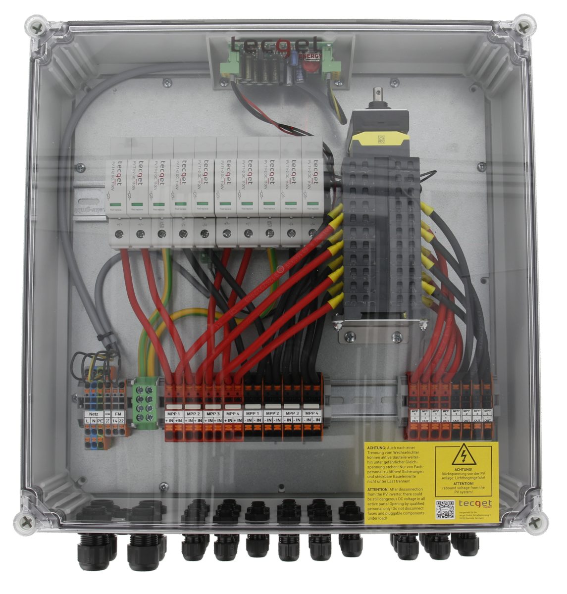 TECGET Feuerwehrschalter 4MPP